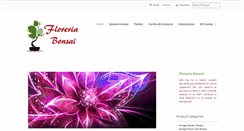 Desktop Screenshot of floreriabonsai.com